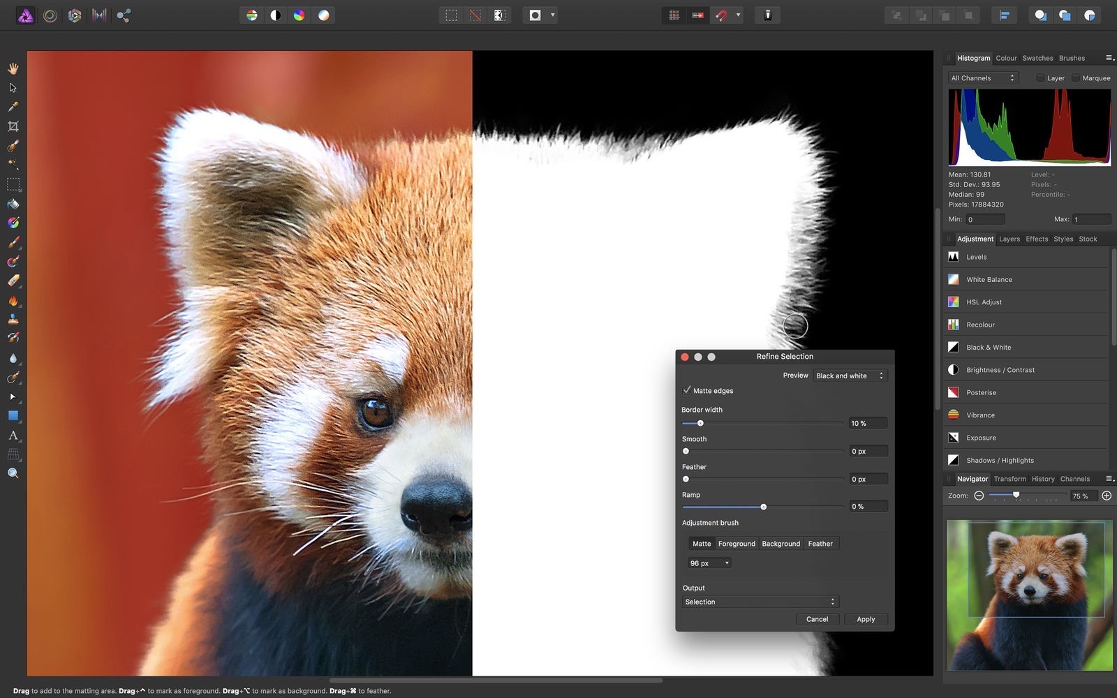 Affinity Photo for Mac v1.10.6中文版 好用的图片处理软件插图2 Affinity Photo for Mac v1.10.6中文版 好用的图片处理软件