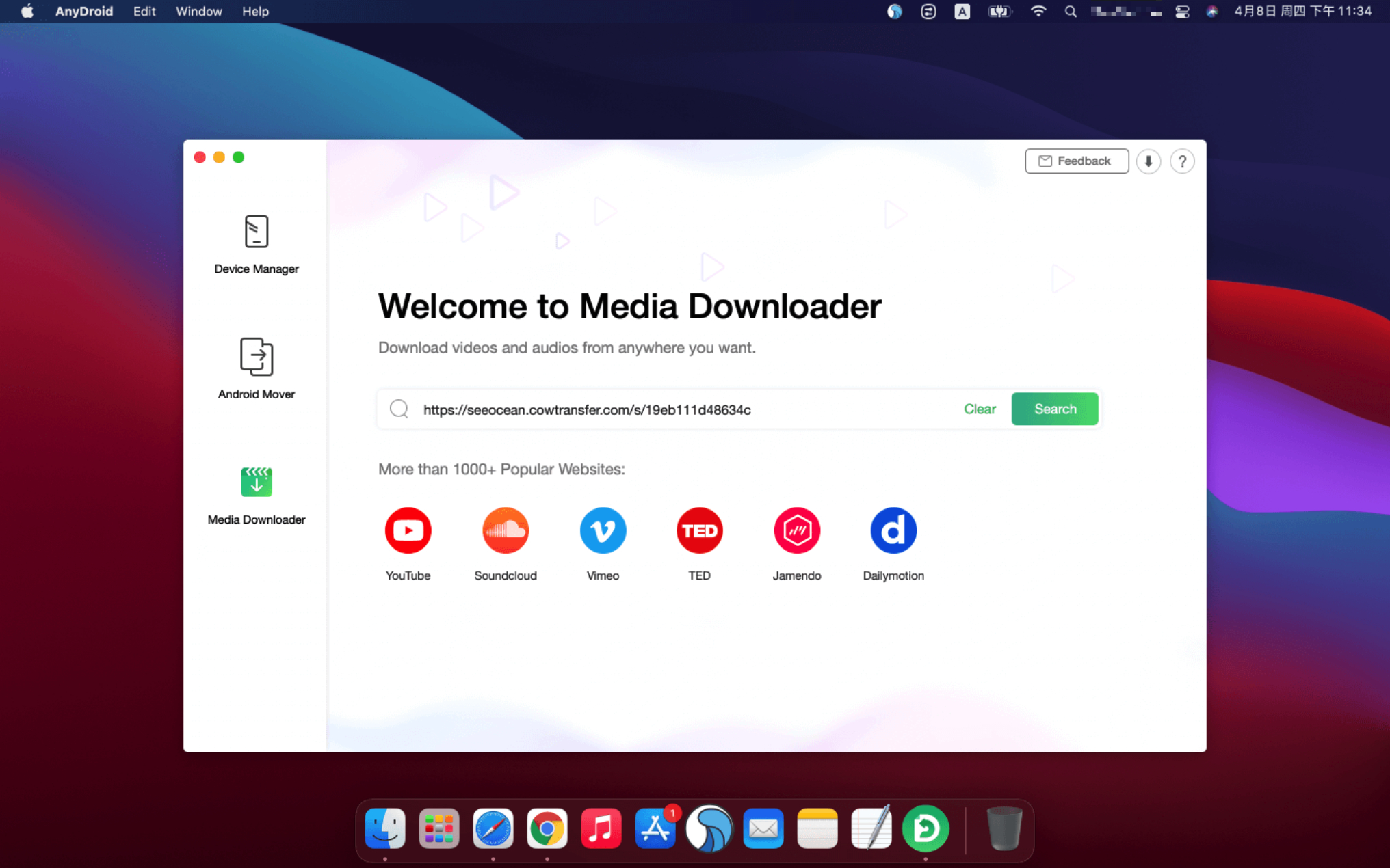 AnyDroid for Mac v7.4.1 破解版 安卓手机管理工具插图2 AnyDroid for Mac v7.4.1 破解版 安卓手机管理工具