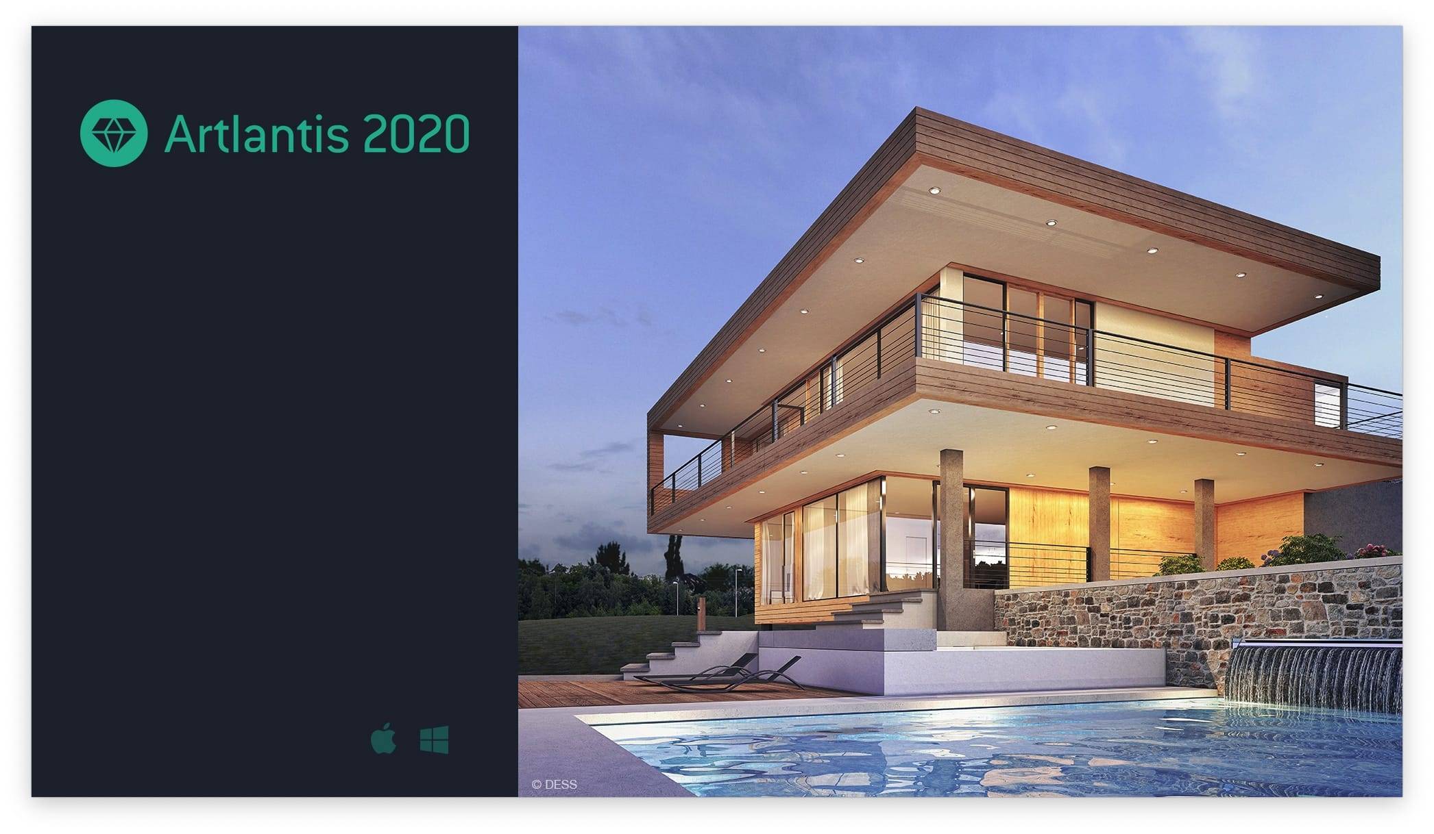 Artlantis 2020 9.0.2.21201 中文版 专业的3D建筑设计软件 3D设计 第2张-Mac毒 Artlantis 2020 9.0.2.21201 中文版 专业的3D建筑设计软件