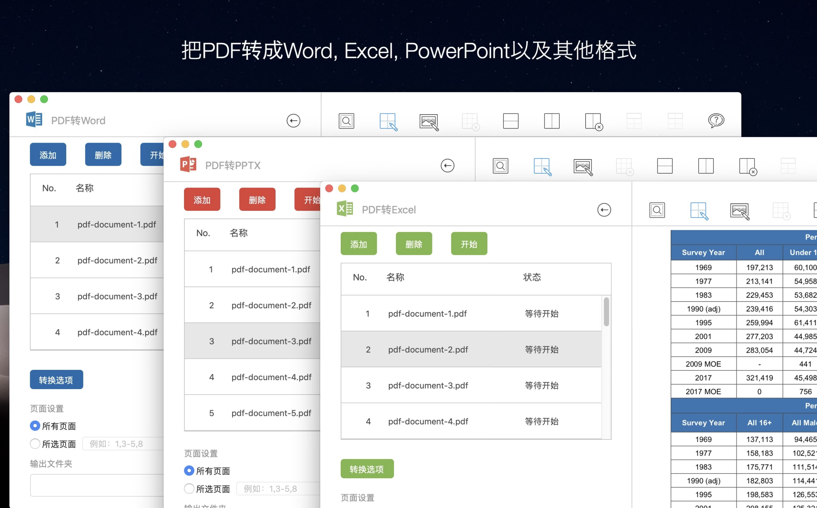 CleverPDF for Mac v3.0.4激活版 专业的PDF转换工具