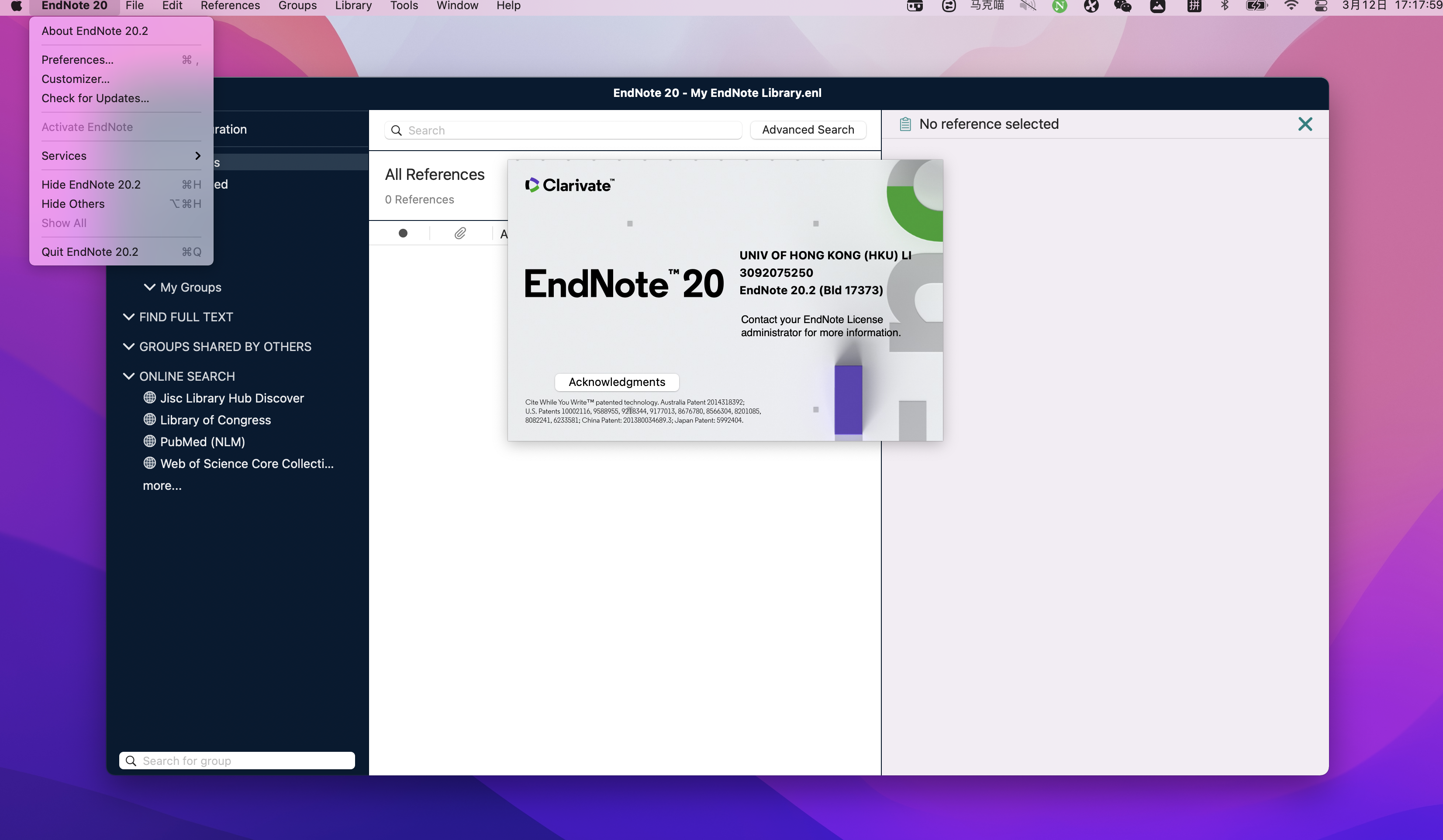 EndNote v20.3永久激活版大客户授权 好用的文献论文管理软件