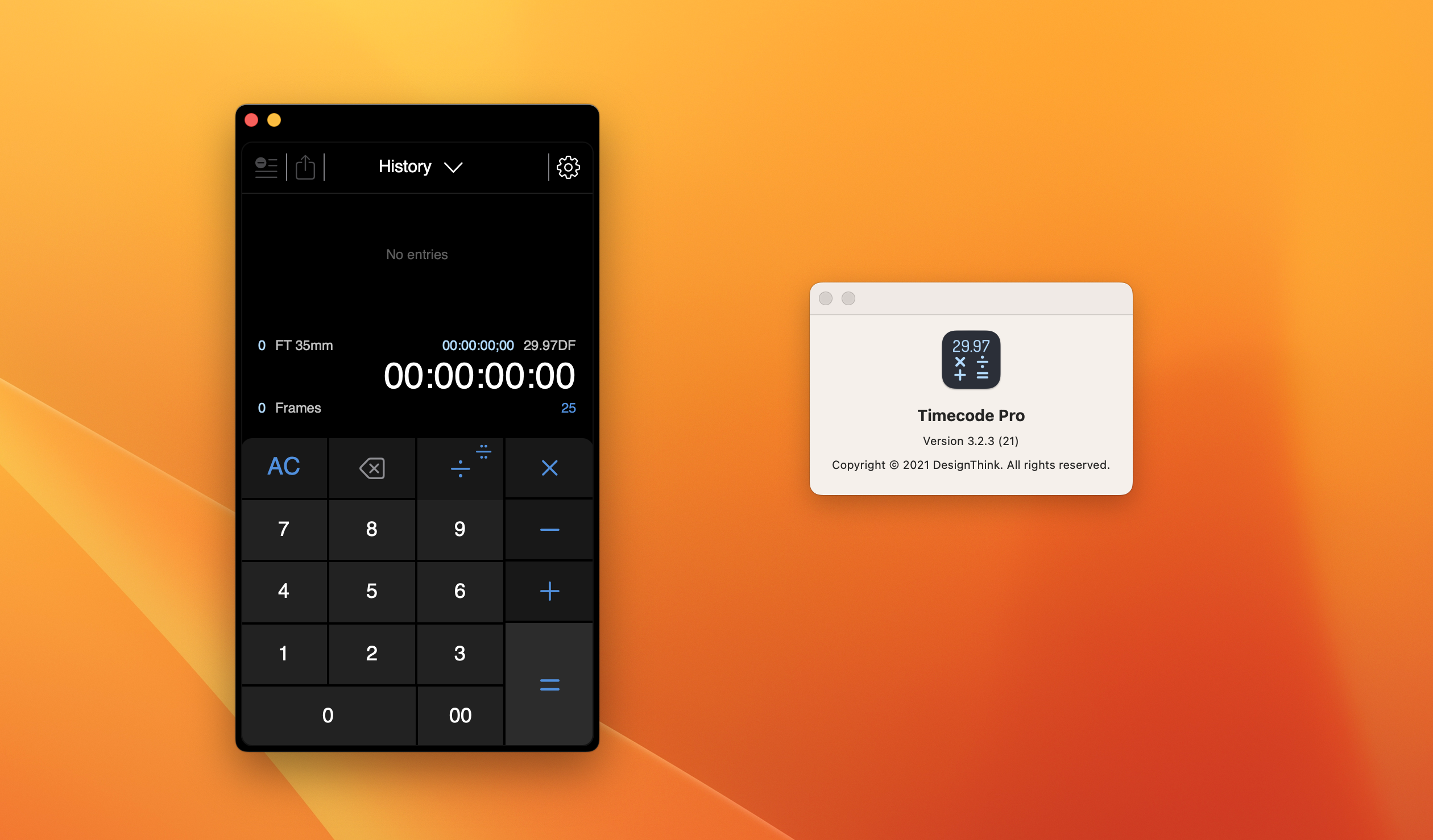 Timecode Pro for Mac v3.2.3免激活版 时间码计算器
