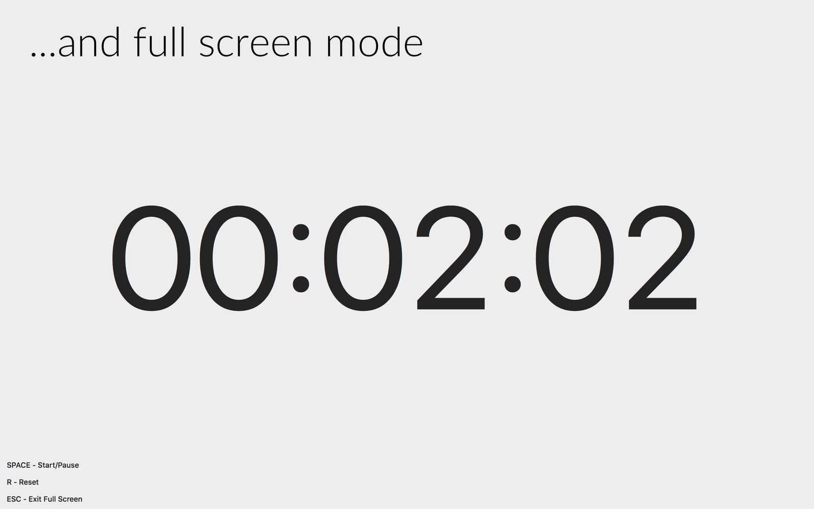 Timey 3.3.5d 简单轻巧的菜单栏定时器插图 Timey 3.3.5d 简单轻巧的菜单栏定时器
