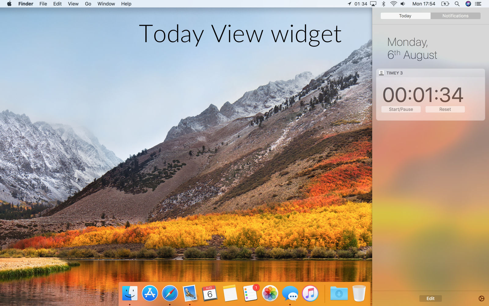 Timey 3.3.5d 简单轻巧的菜单栏定时器插图1 Timey 3.3.5d 简单轻巧的菜单栏定时器