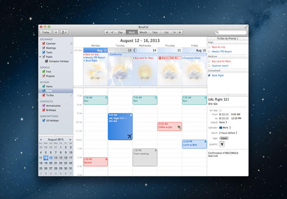 BusyCal 3.10.0 超强任务日历