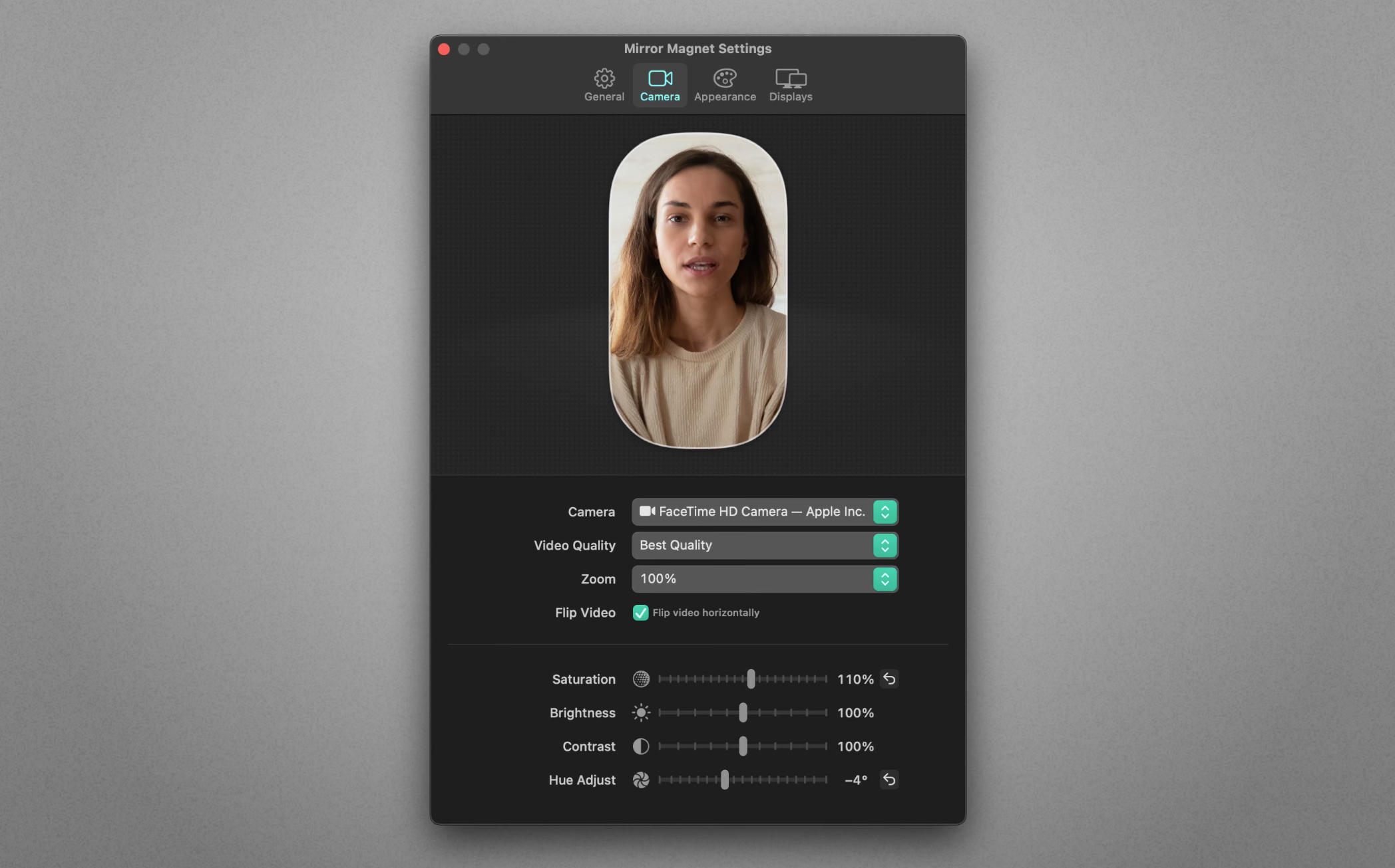 Mirror Magnet for mac v1.3激活版 强大的摄像头工具插图2 Mirror Magnet for mac v1.3激活版 强大的摄像头工具