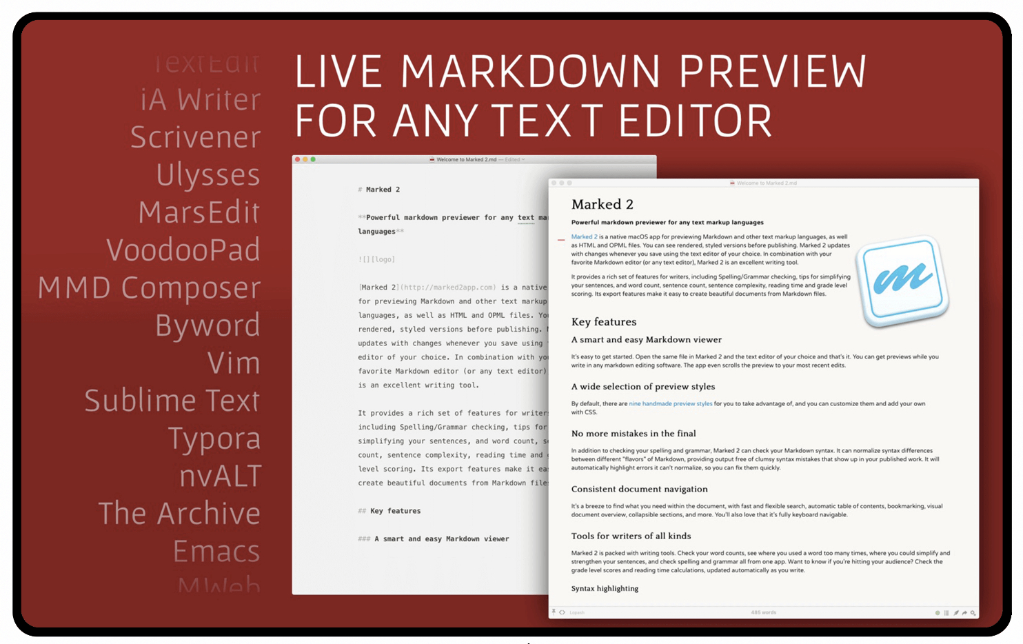 Marked 2.5.42 优秀的Markdown预览工具