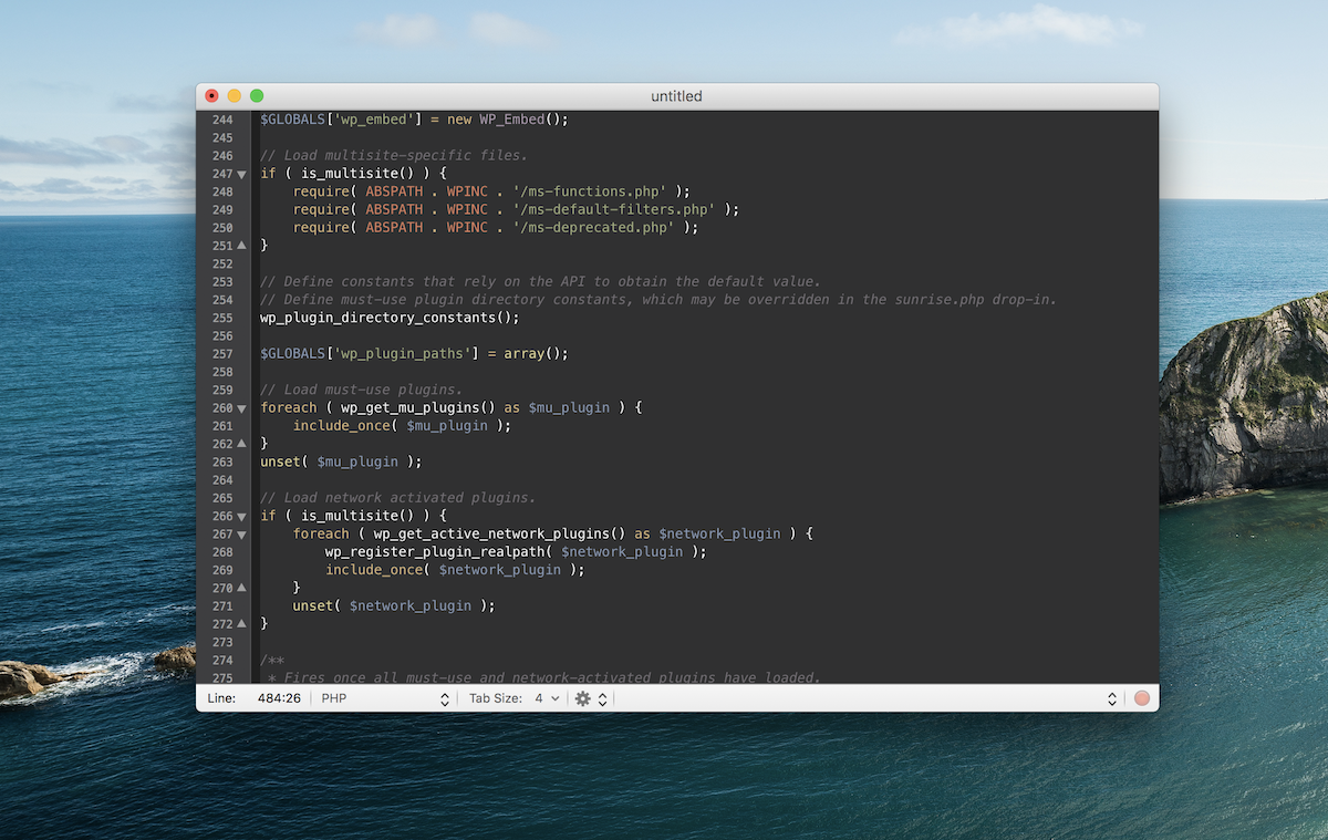 TextMate 2.0.12 著名的文本编辑器