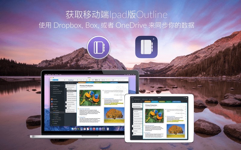  Outline 3.2011.1 中文破解版 超强的Mac笔记本应用