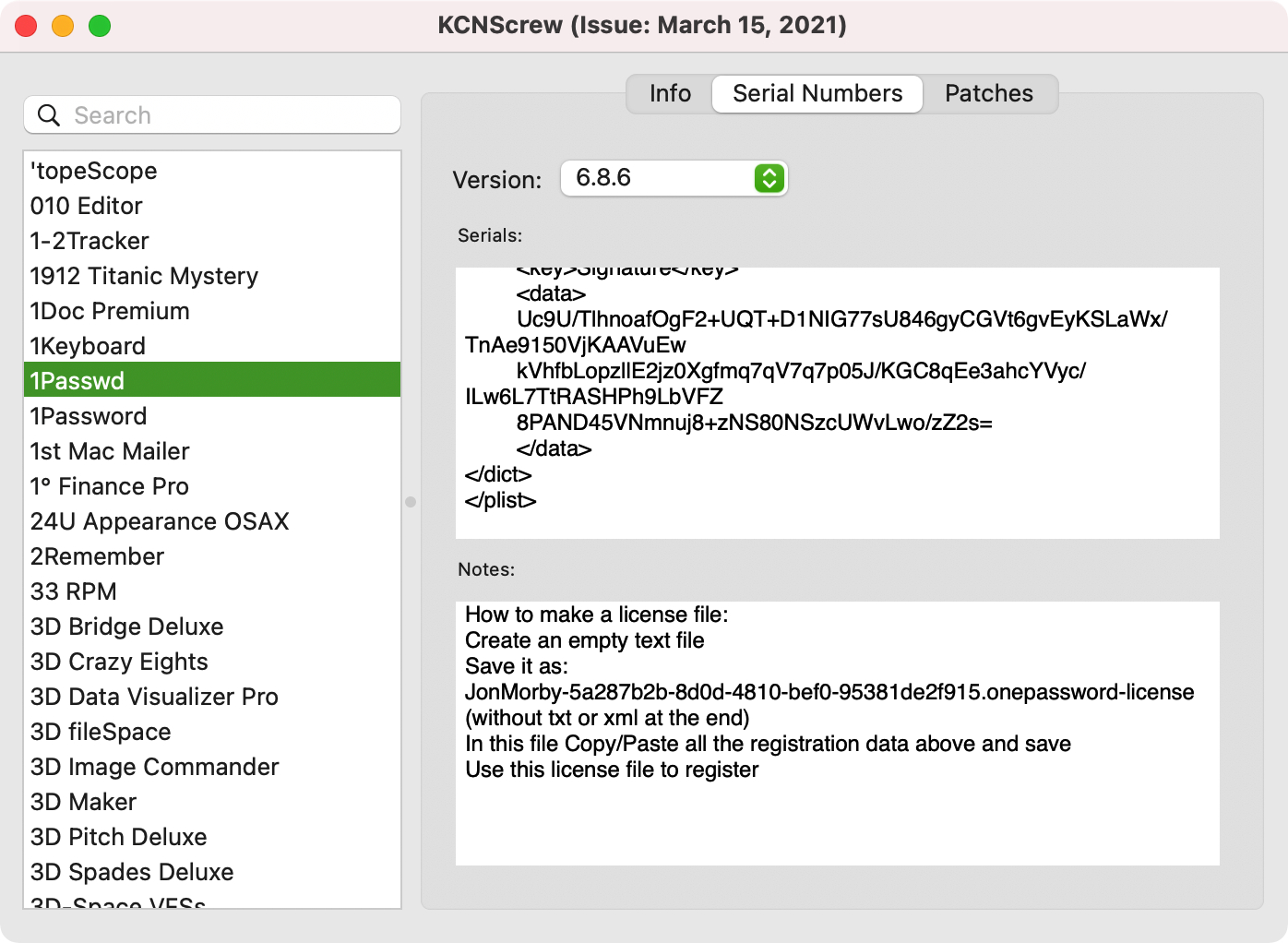 KCNScrew Pack for mac v1.8(2022.07.15) 序列号、激活码分享工具
