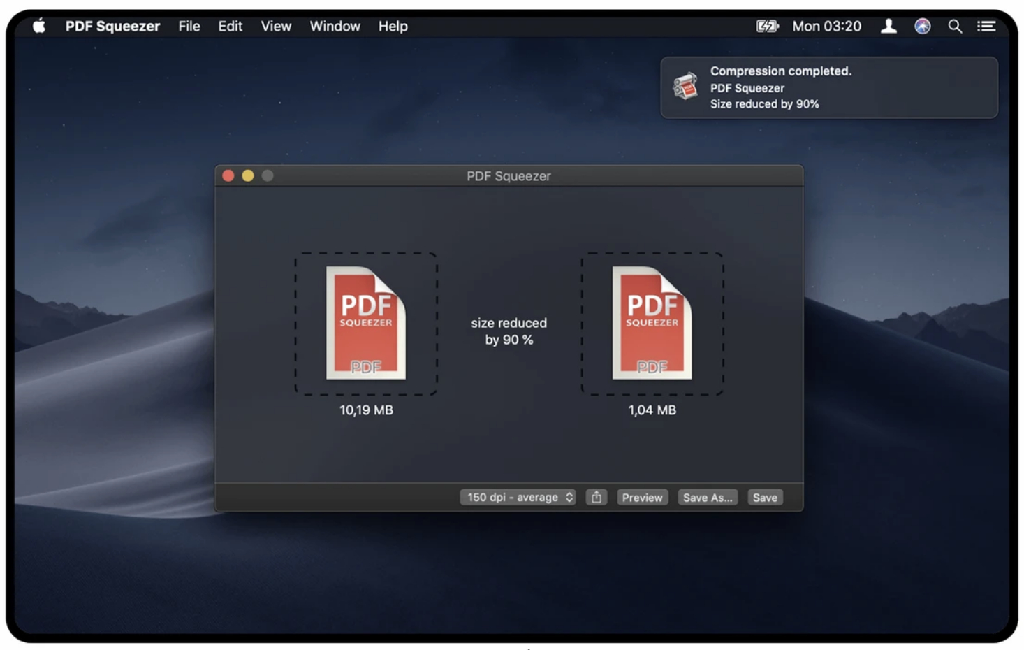 PDF Squeezer 4.0.1 PDF压缩工具