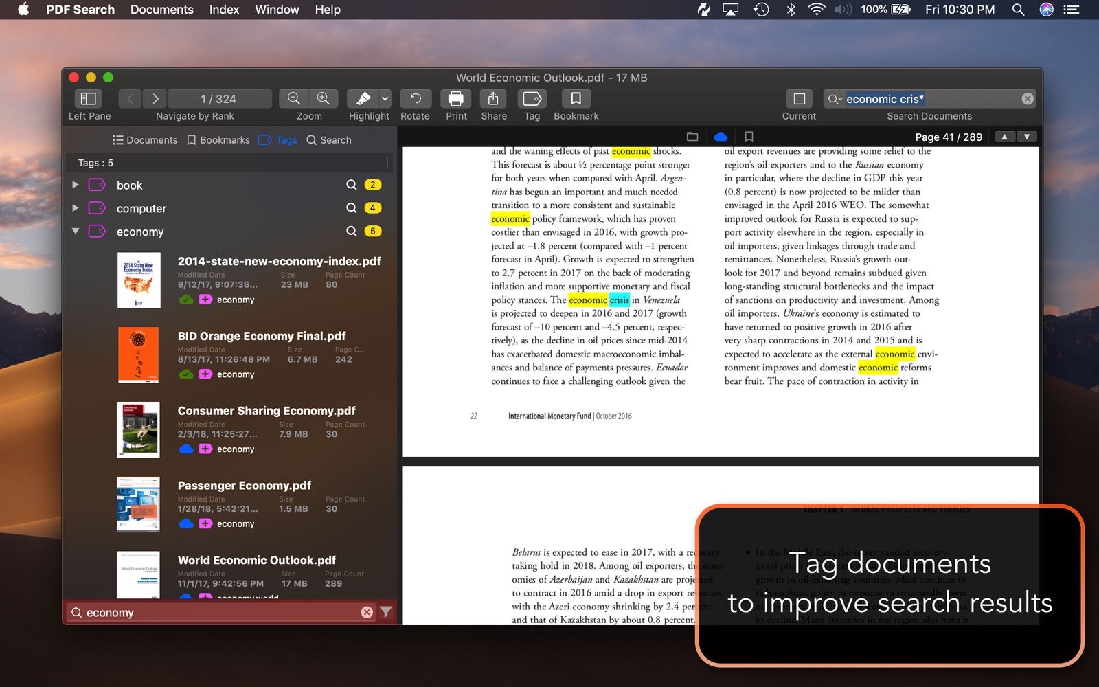 PDF Search 10.1 PDF文档搜索工具