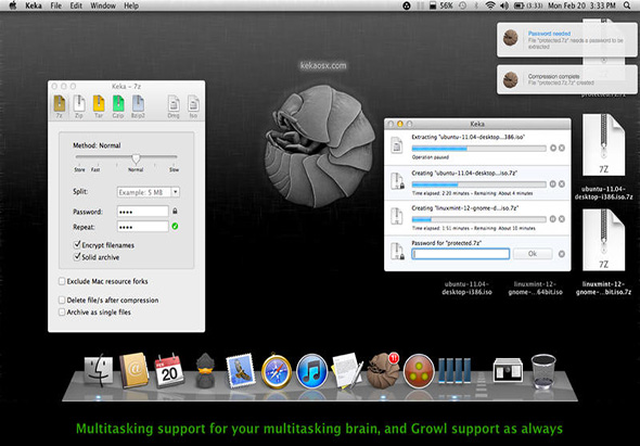 Keka 1.1.26 macOS 压缩文件管理器