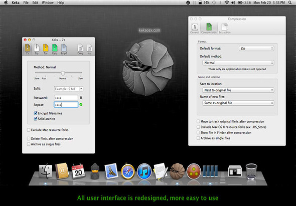Keka 1.1.26 macOS 压缩文件管理器