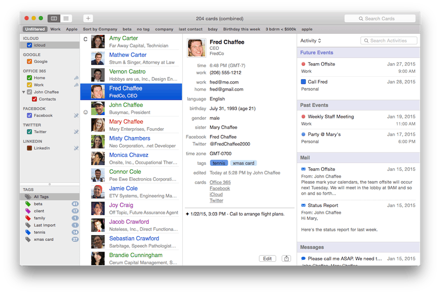 BusyContacts v1.6.5 商用通讯录管理工具