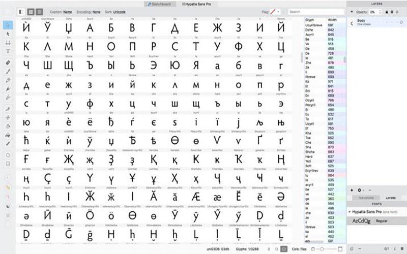 FontLab 7.0.1.7276 字体编辑器