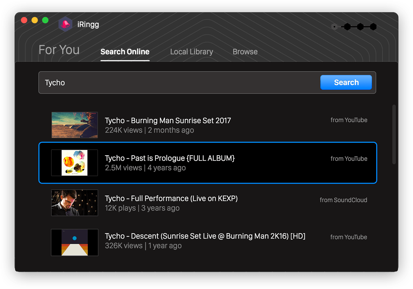 iRingg 1.0.45 iPhone铃声制作