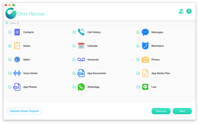 Omni Recover 2.9.0 iPhone数据恢复软件