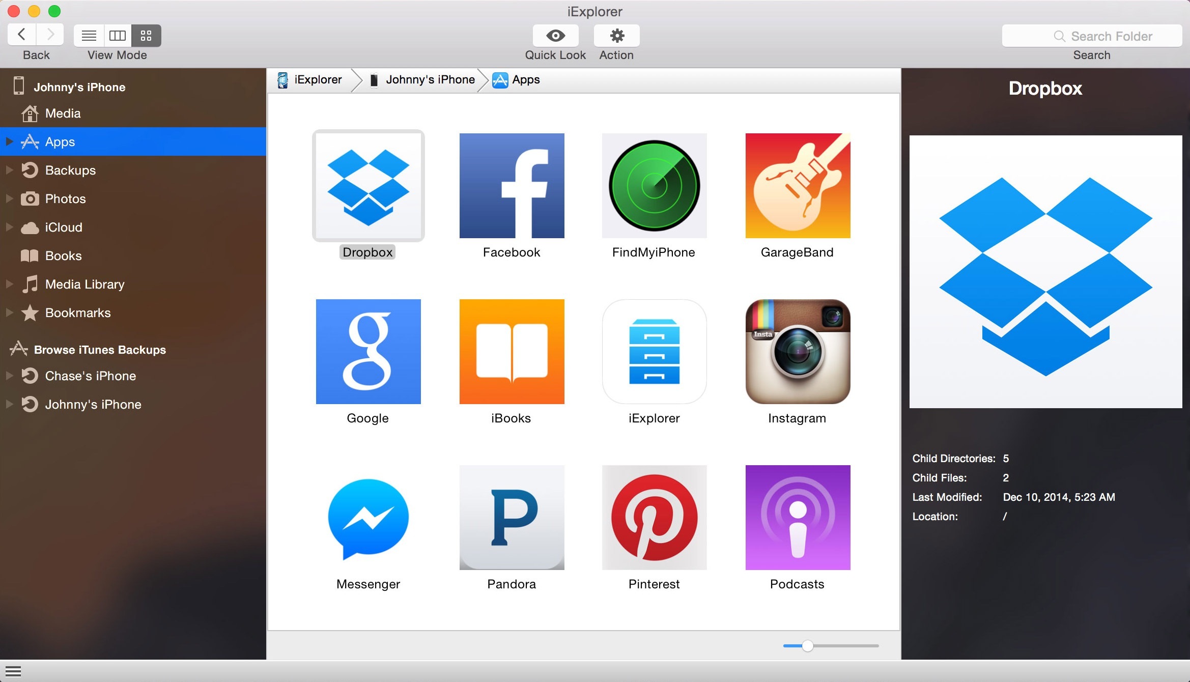 iExplorer 4.4.0 iOS资源管理器插图 iExplorer 4.4.0 iOS资源管理器