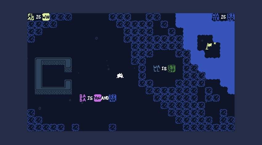 Baba Is You 1.0 设计精巧的益智游戏