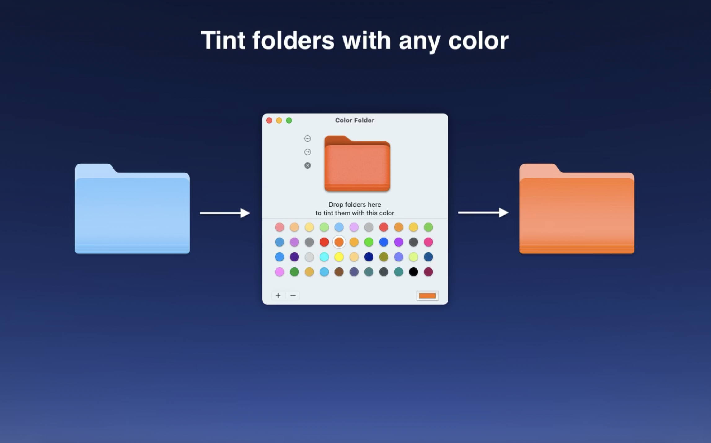Color Folder for Mac v3.3 中文激活版 文件夹设计工具