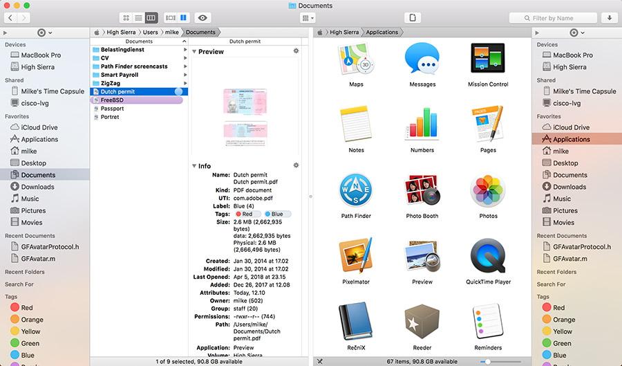 Path Finder 9.2 超赞Mac资源 文件管理工具插图2 Path Finder 9.2 超赞Mac资源 文件管理工具