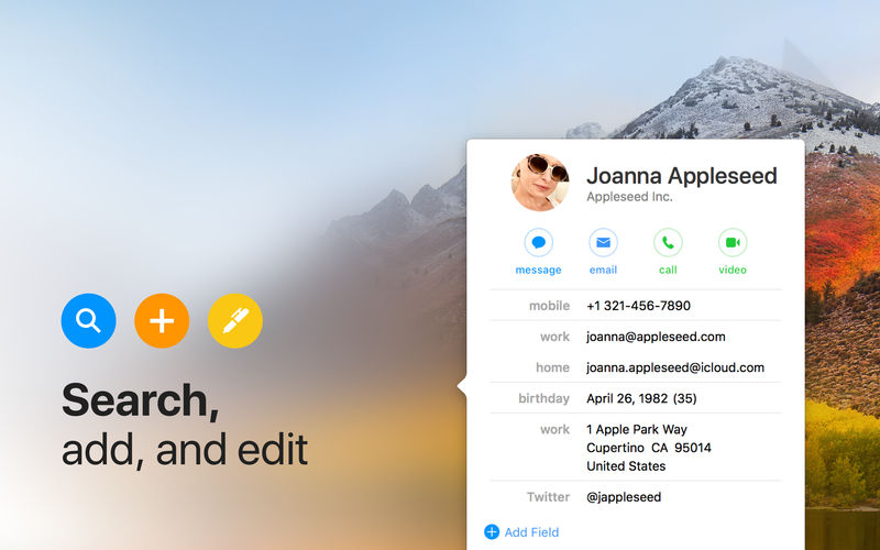 Cardhop 1.3.3 通讯录管理插图1 Cardhop 1.3.3 通讯录管理