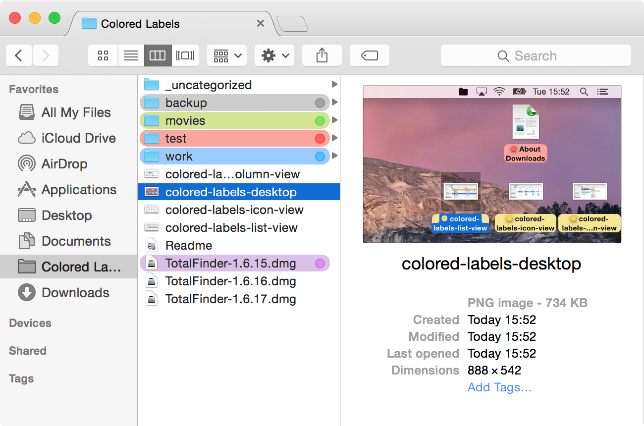 TotalFinder 1.12.3 Finder增强工具插图 TotalFinder 1.12.3 Finder增强工具