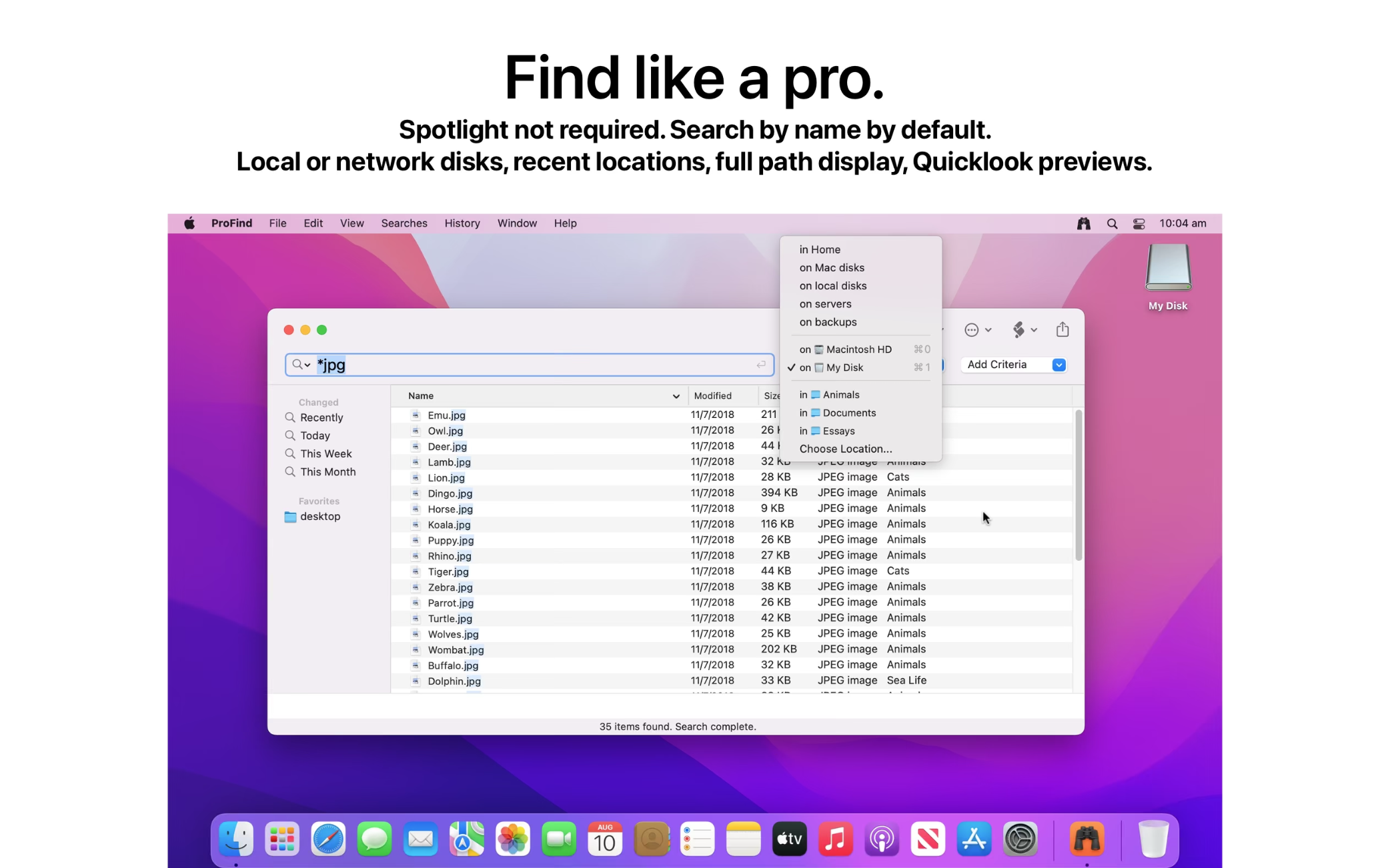 ProFind for Mac v1.20.0激活版 mac文件搜索工具插图 ProFind for Mac v1.20.0激活版 mac文件搜索工具