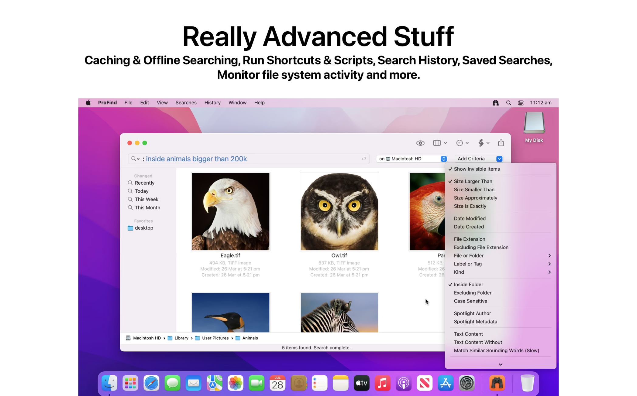 ProFind for Mac v1.20.0激活版 mac文件搜索工具插图5 ProFind for Mac v1.20.0激活版 mac文件搜索工具