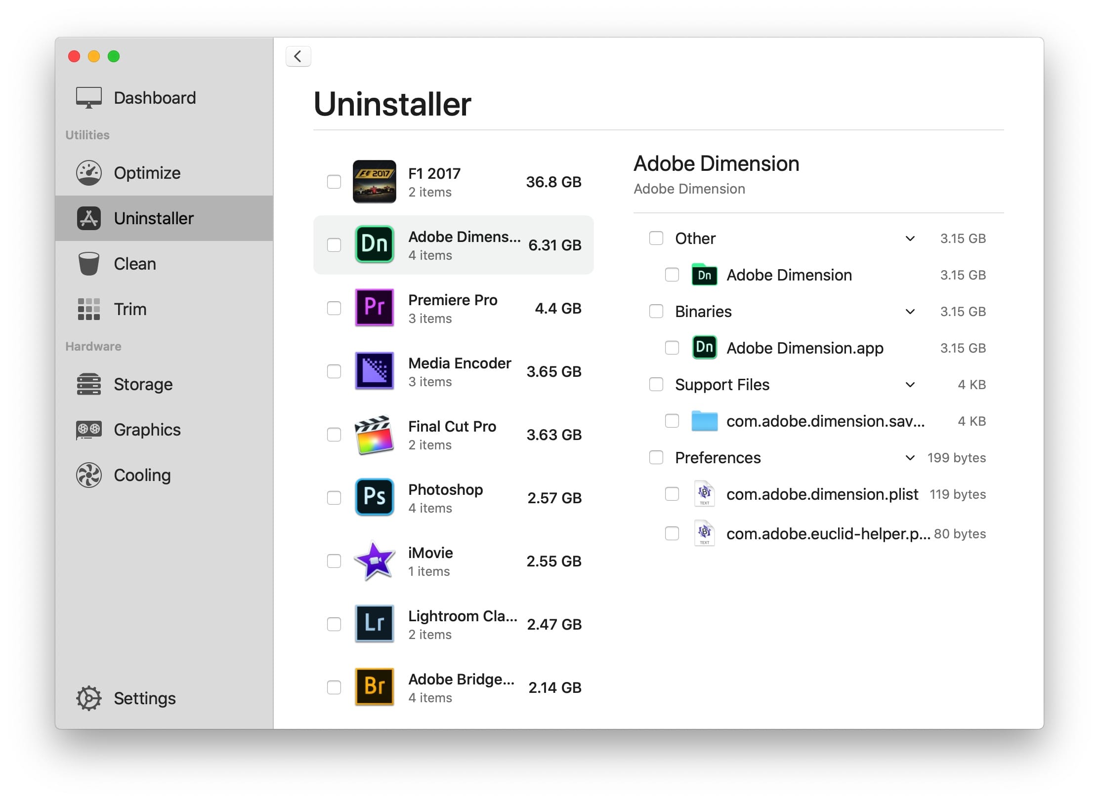 Sensei 1.1.0 Mac性能优化及清理工具 系统清理 第3张-Mac毒 Sensei 1.1.0 Mac性能优化及清理工具