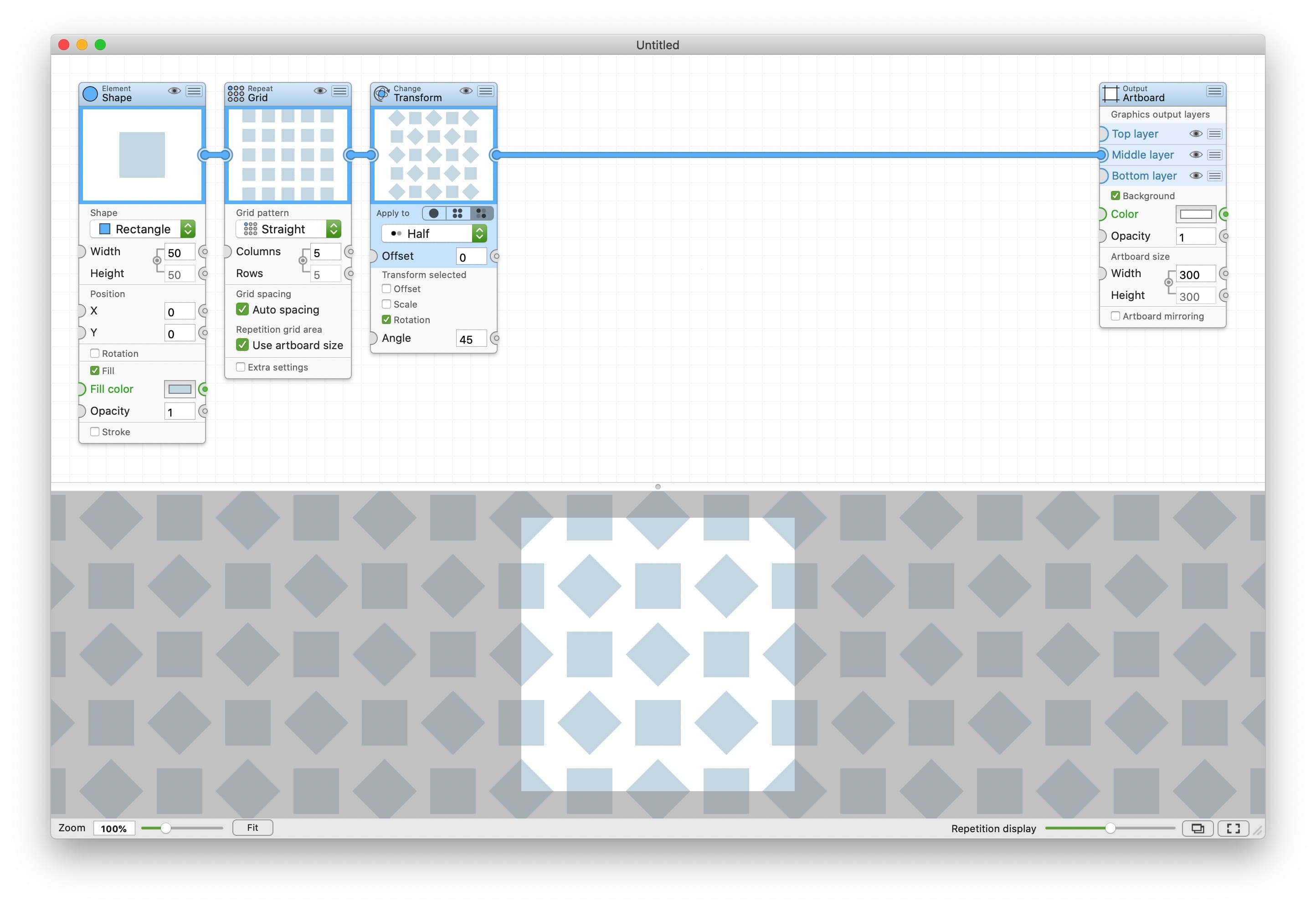 PatterNodes 2.3.1 矢量图/插画/动画制作工具 图片处理 第2张- PatterNodes 2.3.2 矢量图/插画/动画制作工具