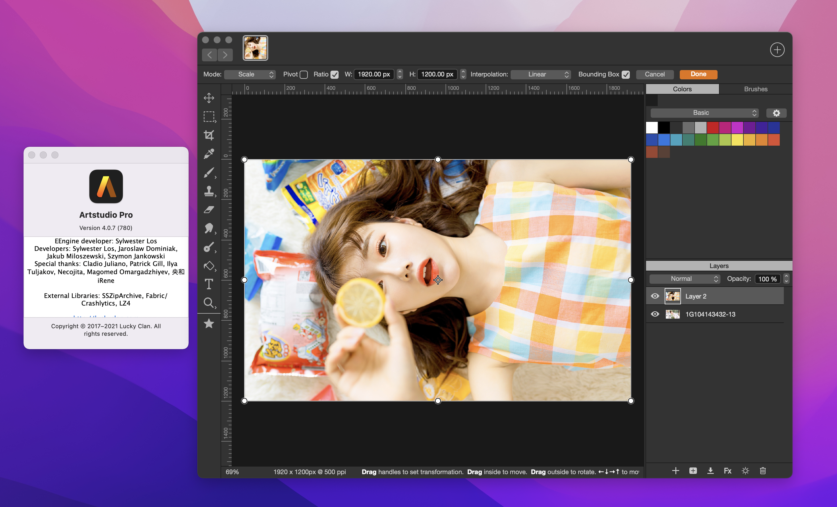 Artstudio Pro for mac v4.0.7永久英文激活版 绘图和编辑工具插图1 Artstudio Pro for mac v4.0.7永久英文激活版 绘图和编辑工具