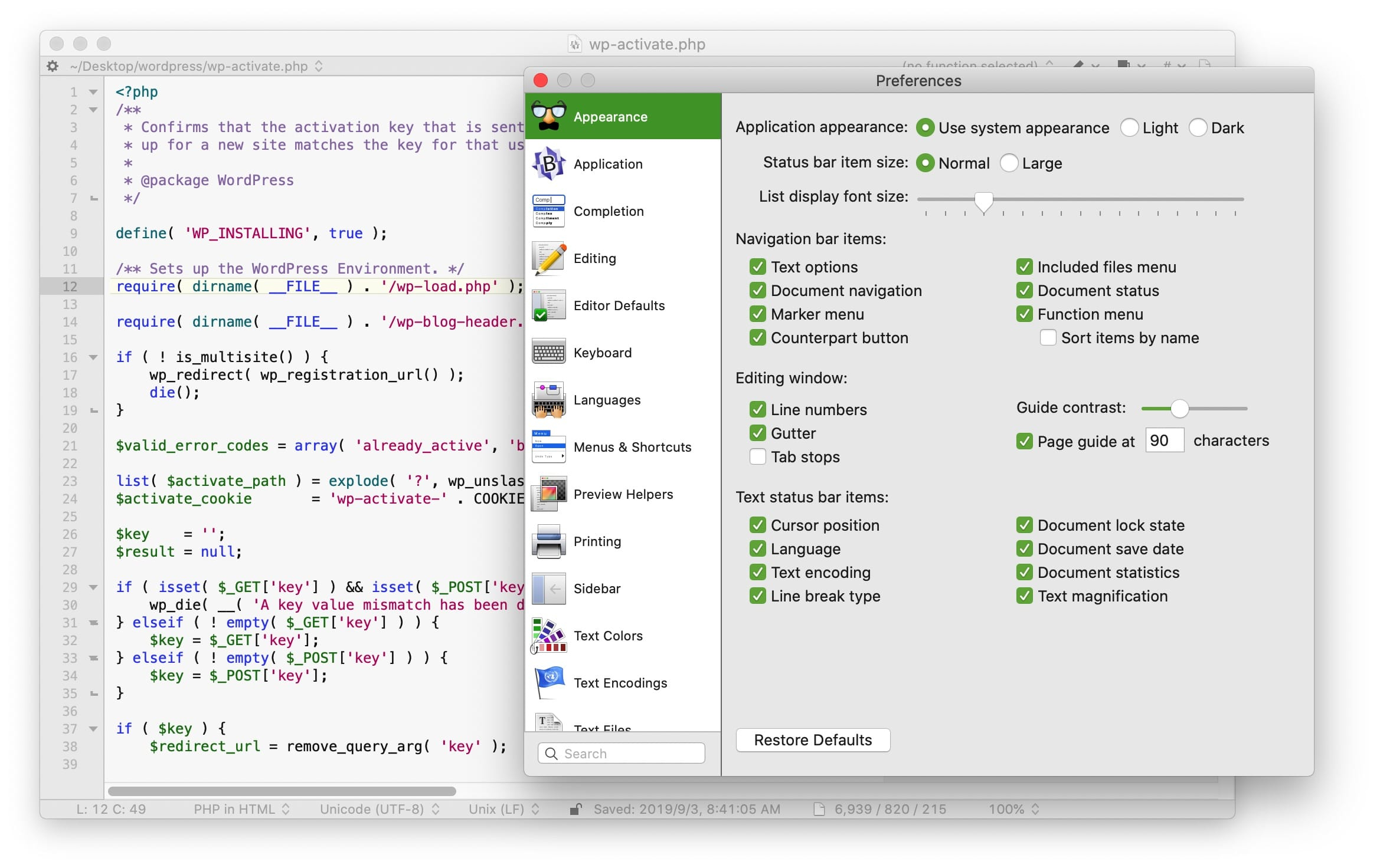 BBBEdit v14.0.1 破解版 支持多种类型的代码编辑器插图 BBBEdit v14.0.1 破解版 支持多种类型的代码编辑器