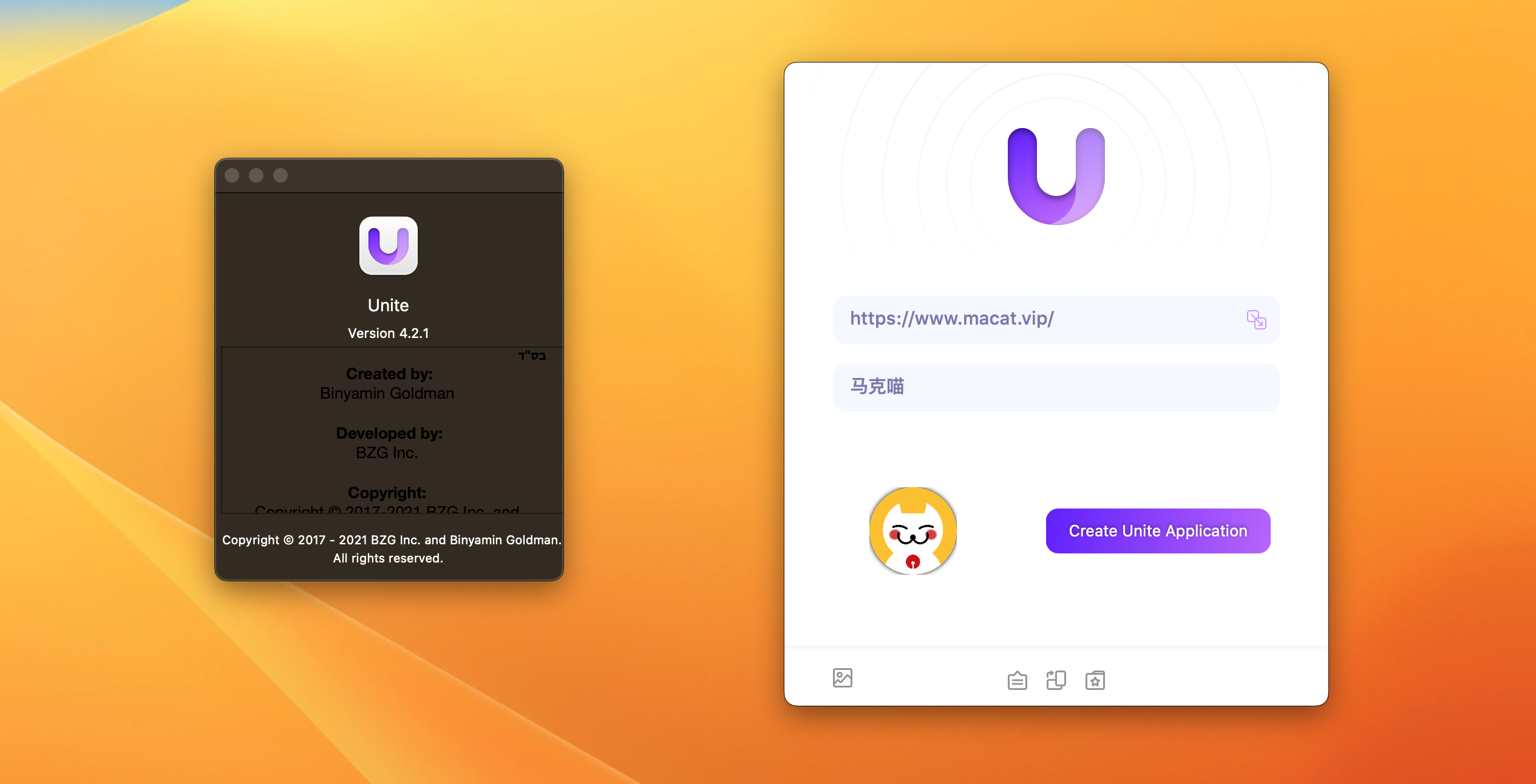 Unite for Mac v4.2.2 激活版 将网站转化为应用程序插图 Unite for Mac v4.2.2 激活版 将网站转化为应用程序