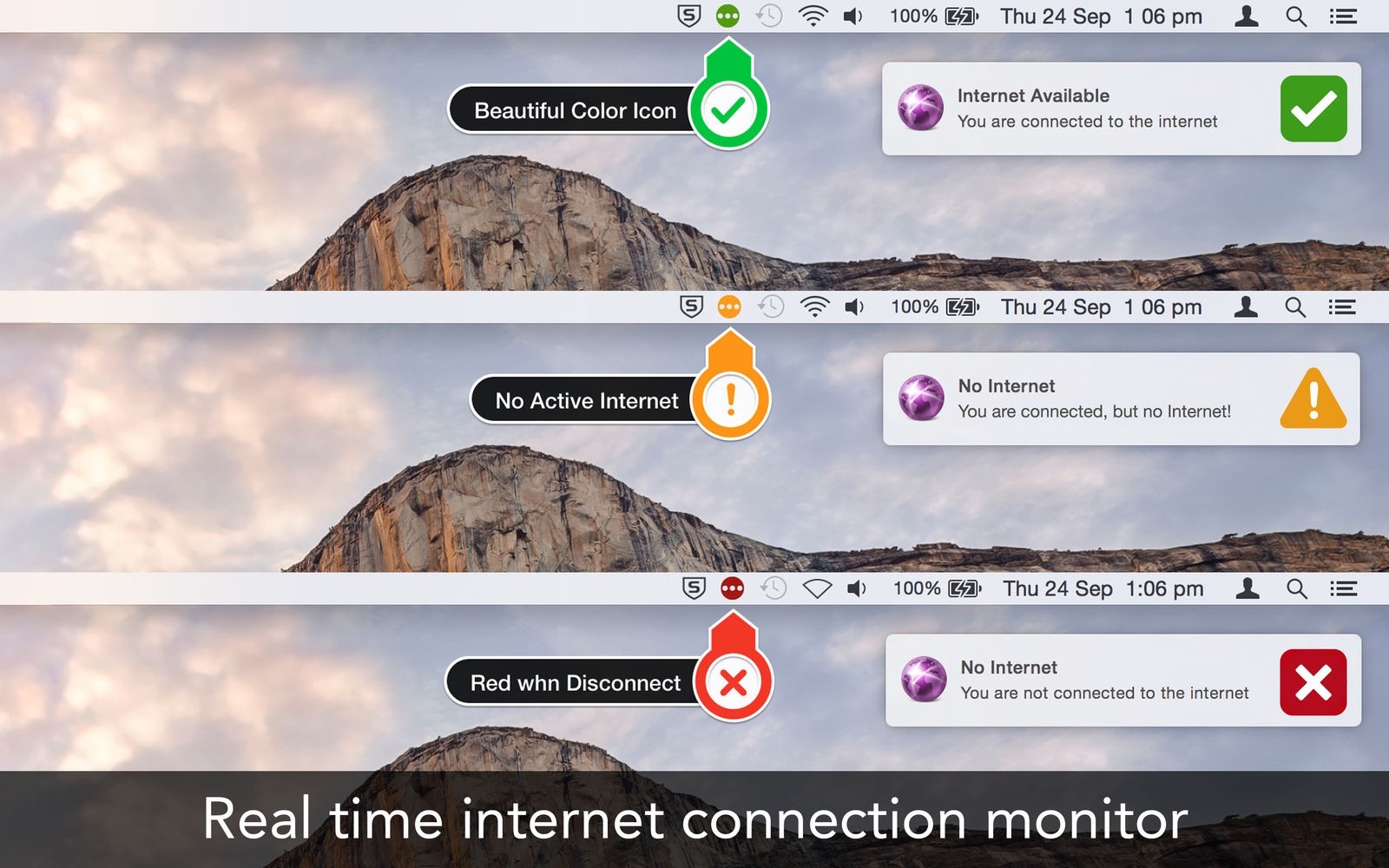 Internet Status 5.0网络连接状态显示工具插图 Internet Status 5.0网络连接状态显示工具