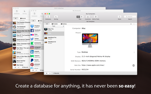 iDatabase 6.1 强大的个人信息数据库管理工具插图1 iDatabase 6.1 强大的个人信息数据库管理工具