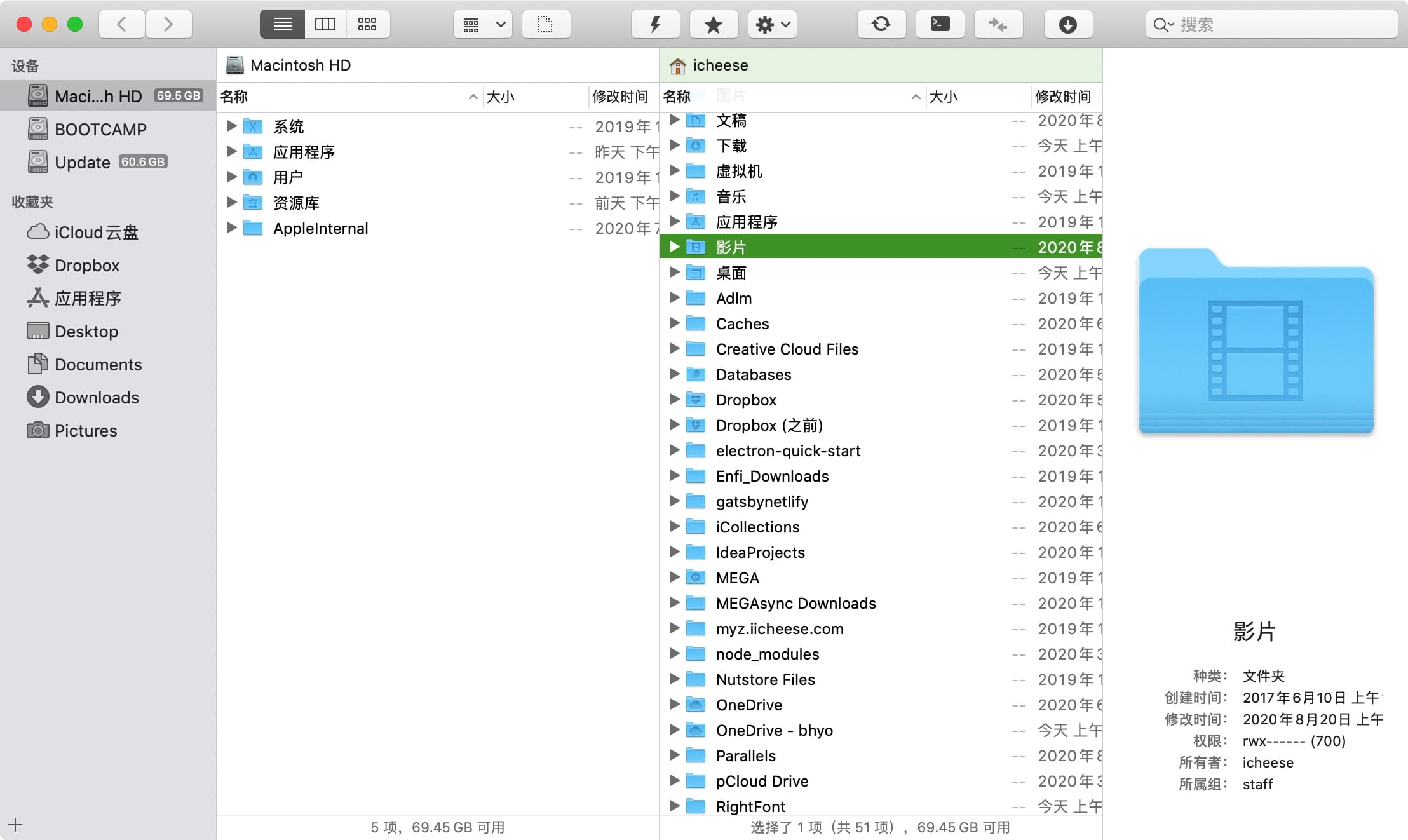 ForkLift 3.4.2 中文破解版 强大的文件管理器 系统增强 第2张- ForkLift 3.4.2 中文破解版 强大的文件管理器