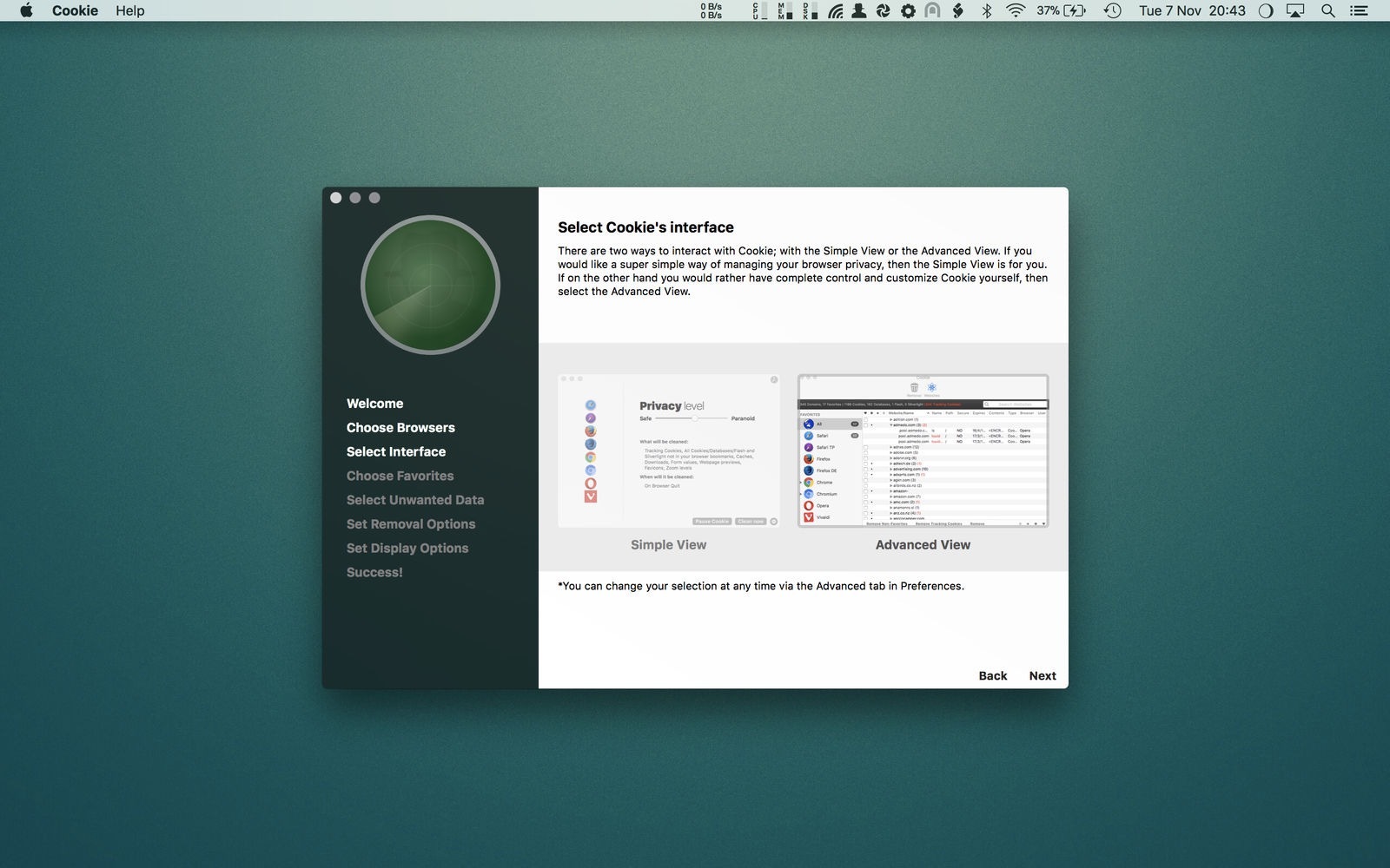 Cookie for Mac v6.7.4免激活版 浏览器缓存清理工具插图1 Cookie for Mac v6.7.4免激活版 浏览器缓存清理工具