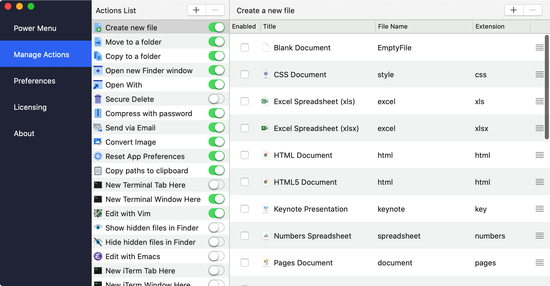 Power Menu 1.0.12 破解版 自定义右键菜单工具插图 Power Menu 1.0.12 破解版 自定义右键菜单工具