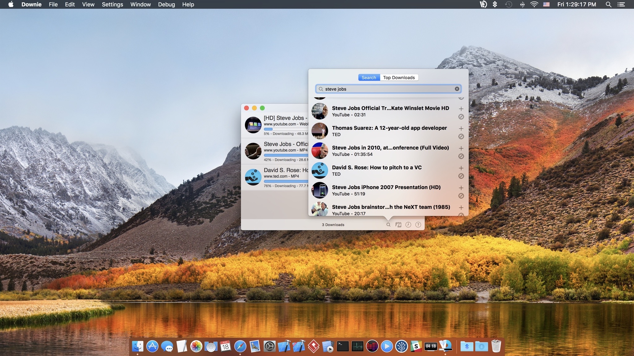 Downie 4.0.11 Mac 上网页视频下载工具(支持B站优酷土豆)插图3 Downie 4.0.11 Mac 上网页视频下载工具(支持B站优酷土豆)