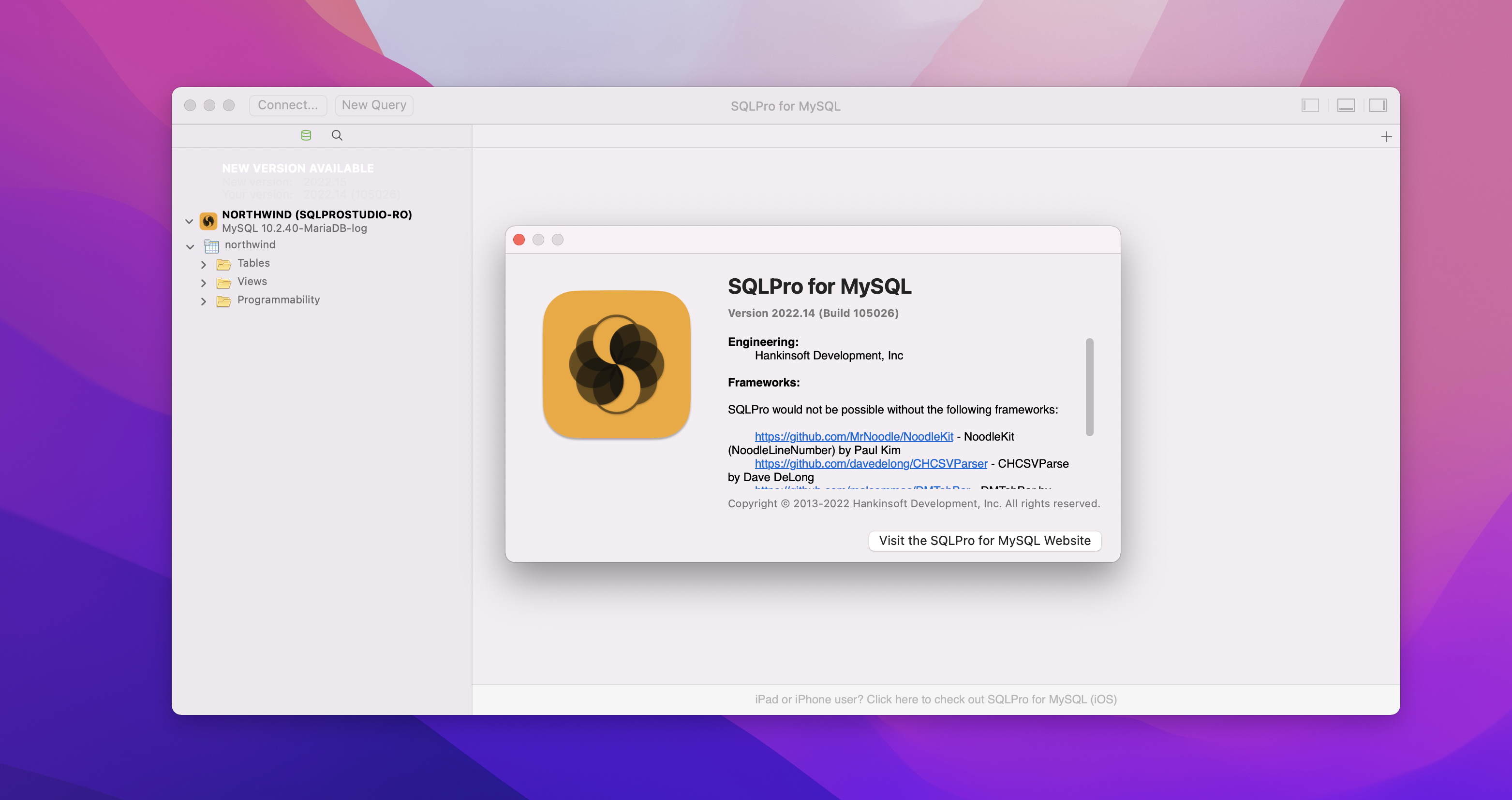 SQLPro for MySQL for Mac v2022.15永久激活版 SQL数据库管理工具插图 SQLPro for MySQL for Mac v2022.15永久激活版 SQL数据库管理工具