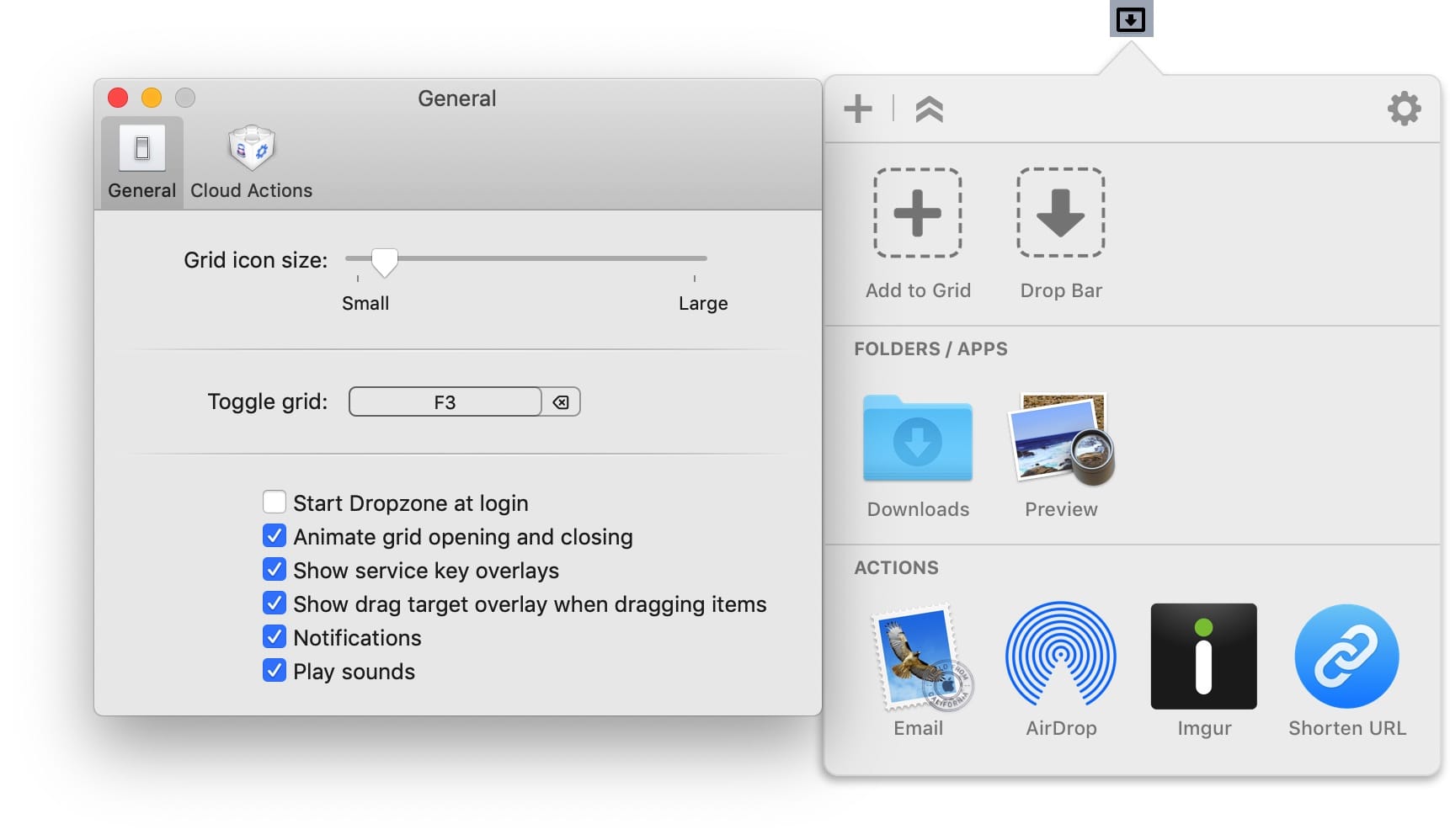 Dropzone Pro 4.0.6 文件拖拽操作增强工具 系统增强 第2张- Dropzone Pro 4.0.6 文件拖拽操作增强工具