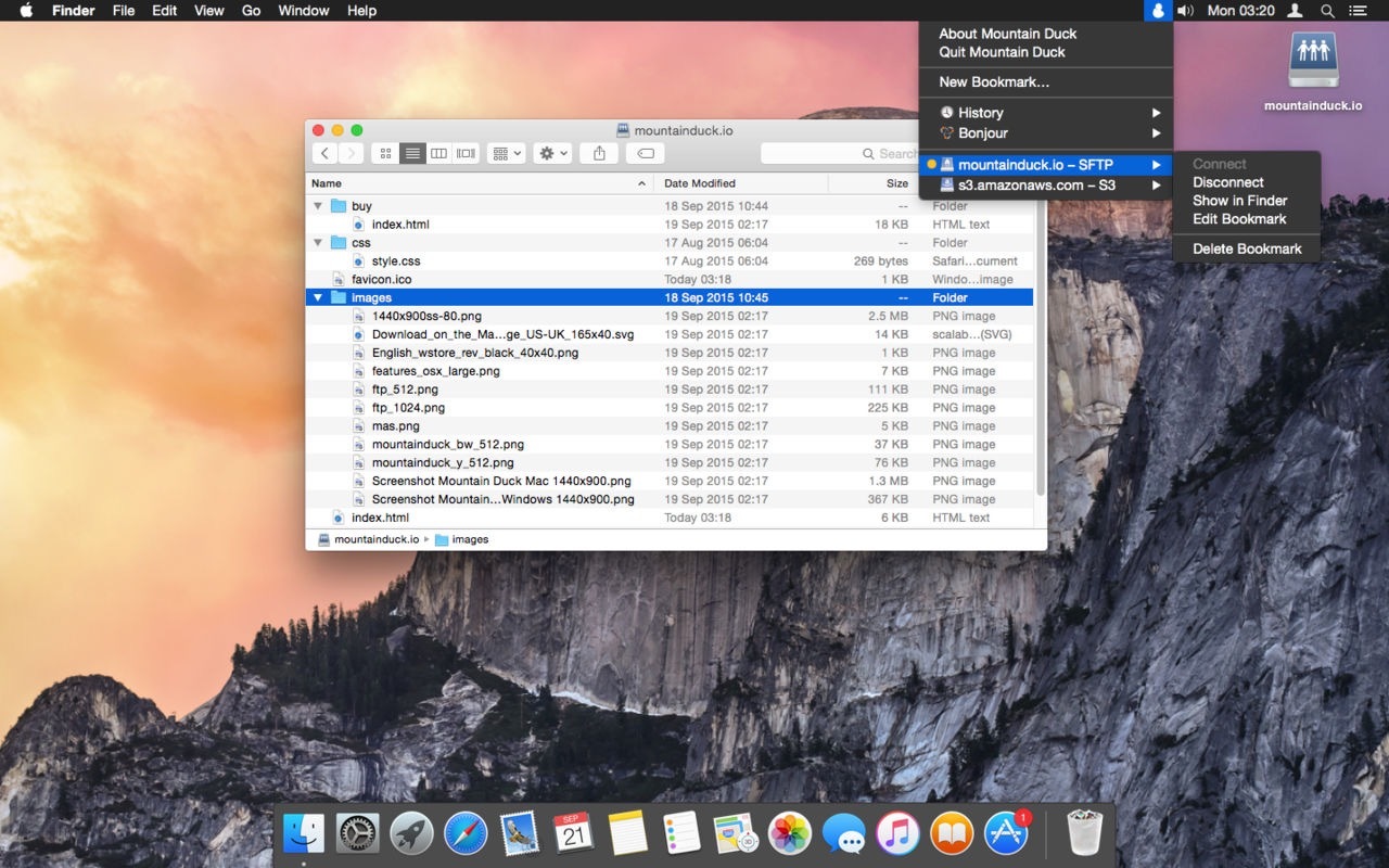 Mountain Duck 4.2.1 远程网盘本地化工具插图 Mountain Duck 4.2.1 远程网盘本地化工具