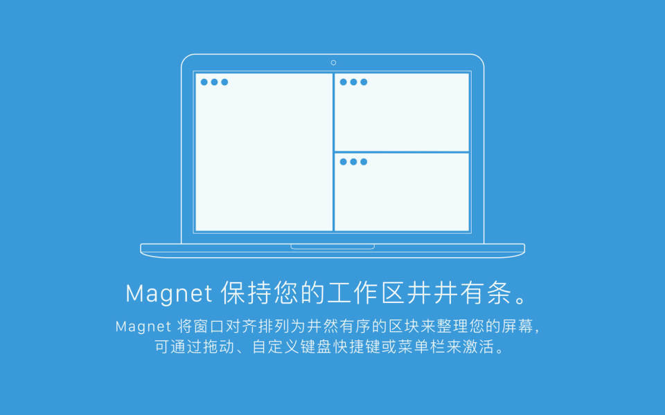 Magnet Pro 2.4.9 窗口速调辅助工具插图 Magnet Pro 2.4.9 窗口速调辅助工具