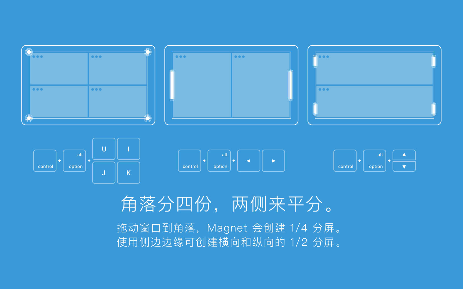 Magnet Pro 2.4.9 窗口速调辅助工具插图3 Magnet Pro 2.4.9 窗口速调辅助工具