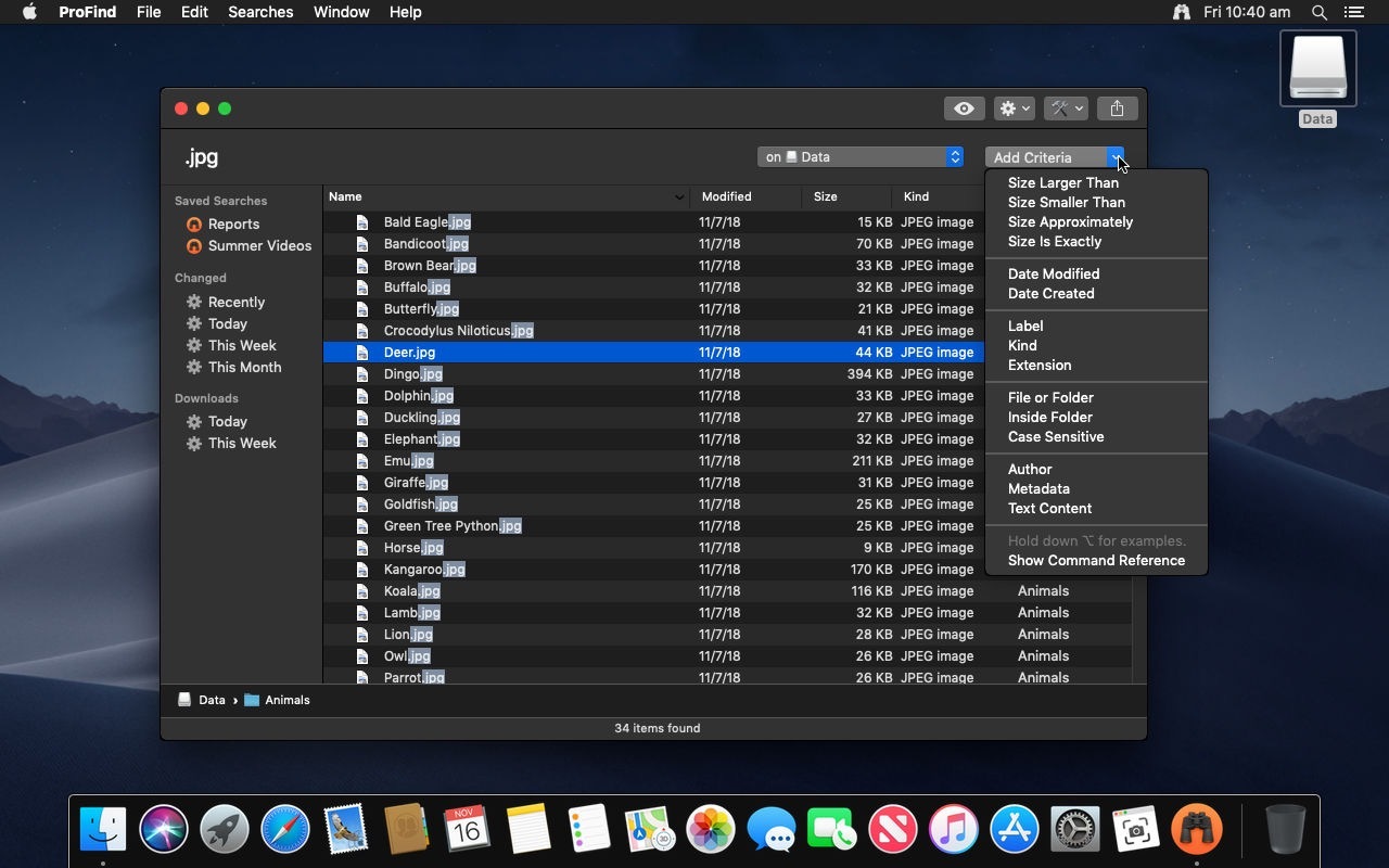 ProFind for Mac v1.14.0激活版 mac文件搜索工具插图 ProFind for Mac v1.14.0激活版 mac文件搜索工具
